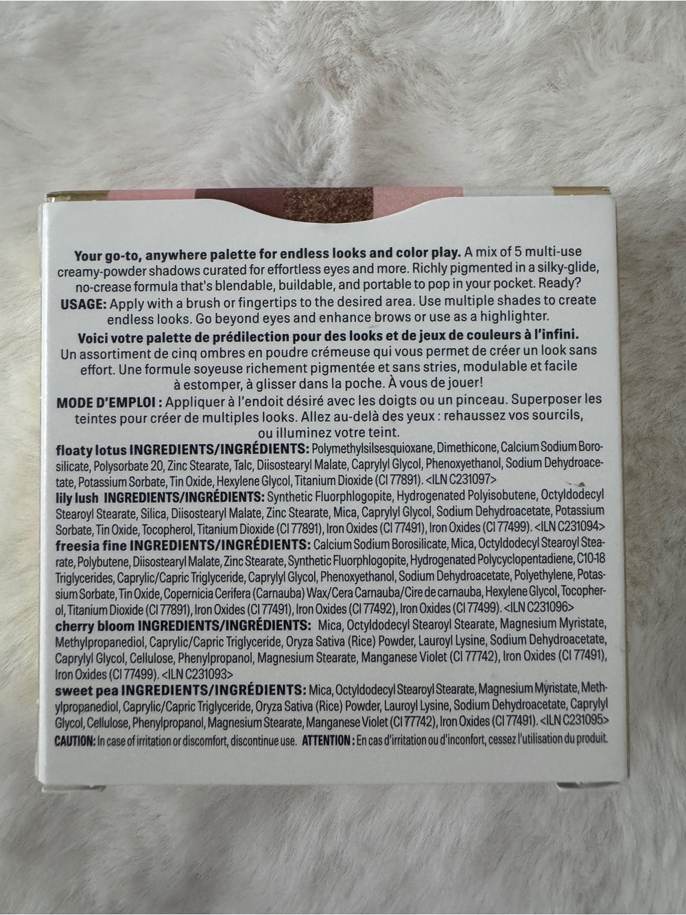Stila Pocket Play Pretty Petal Eyeshadow Palette - NIB - Picture 5 of 6